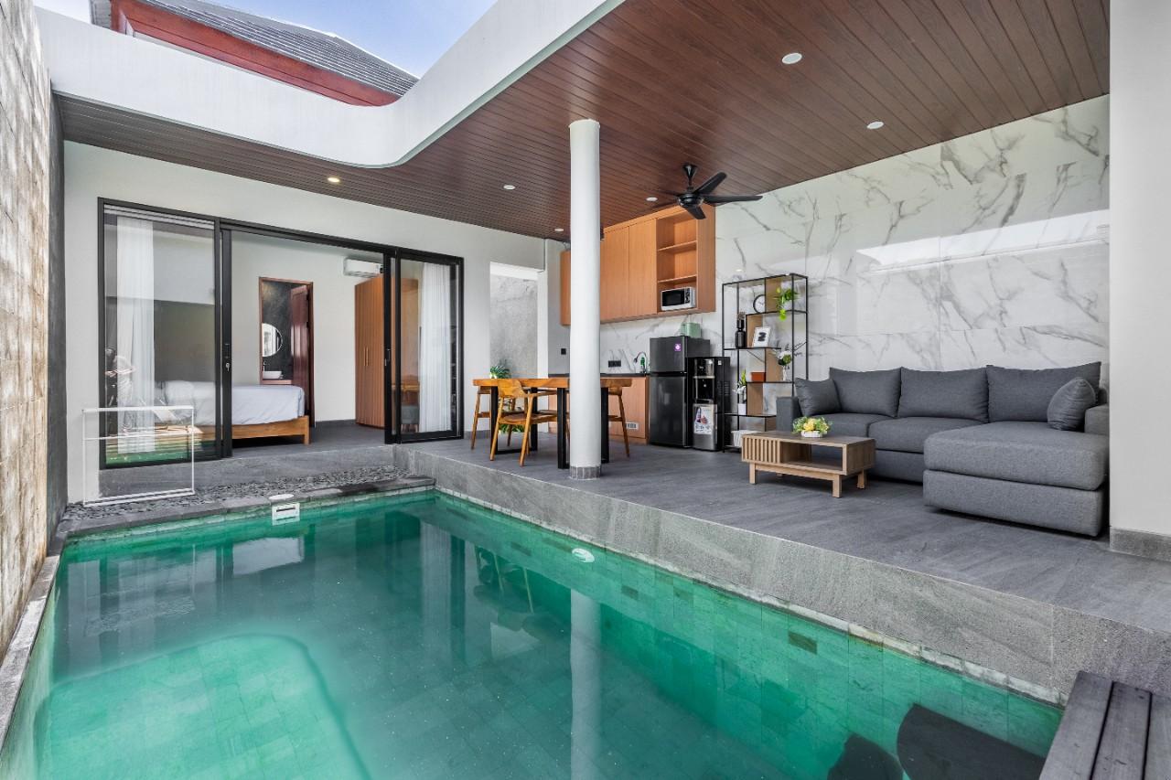Swimming pool,Living room