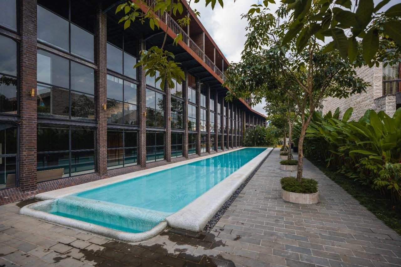 Exterior,Common areas,Swimming pool,Territory of the complex
