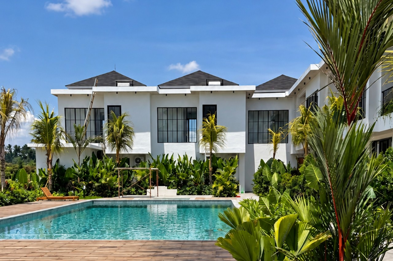 Exterior,Swimming pool,Garden