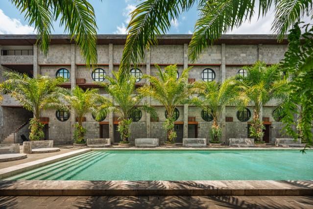 Territory of the complex,Swimming pool,Exterior